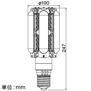 LDTS70N-G-E39 (岩崎電気)｜岩崎電気 レディオック LEDライトバルブ