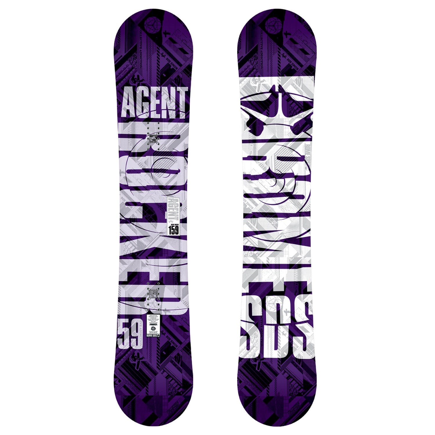 Rome Agent Rocker Snowboard 2012 | evo