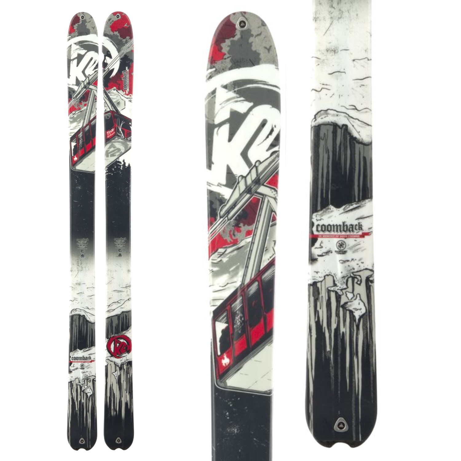 K2 COOMBAck Skis 2013 | evo