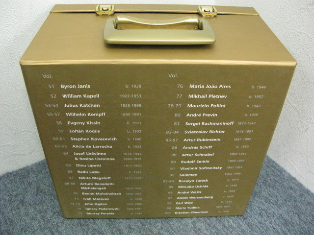 GREAT PIANISTS OF THE 20TH CENTURY-COMPLETE BOX SET - 中古