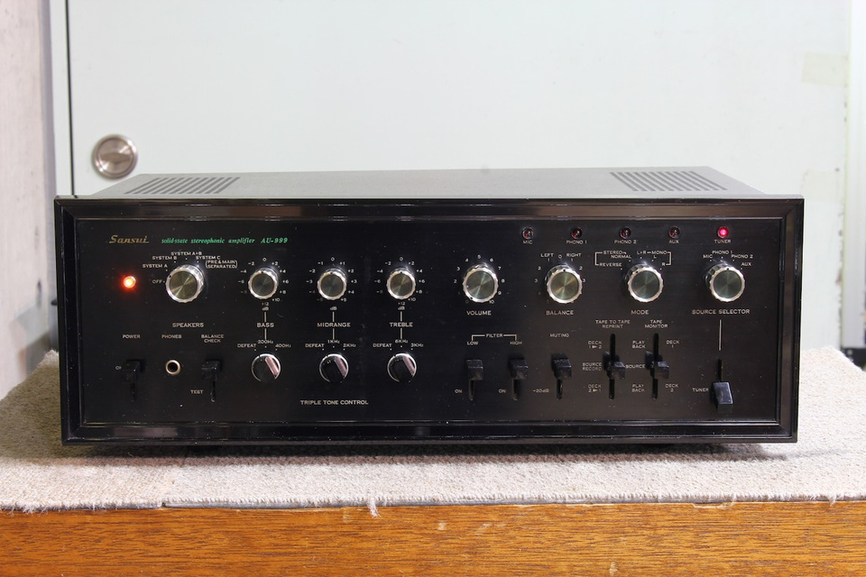 AU-999 SANSUI - 中古オーディオ 高価買取・販売 ハイファイ堂