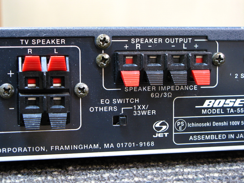 TA-55 BOSE - 中古オーディオ 高価買取・販売 ハイファイ堂
