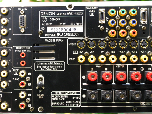 DENON AVC-4320 AVアンプ 【公式通販】