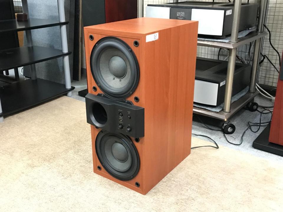 DENON サブウーファー DSW－555 木目 デノン アンプ内蔵 希少 レア