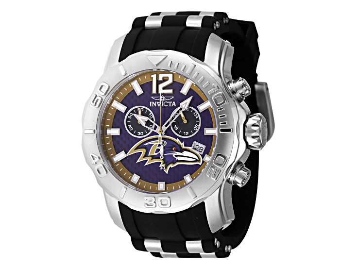 Invicta NFL Pro Diver Scuba 48mm Baltimore Ravens Quartz Watch
