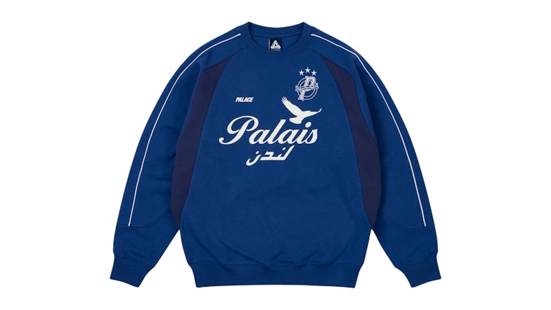 Palace Palais Pro-Team Crew Blue Berry Men's - SS25 - US