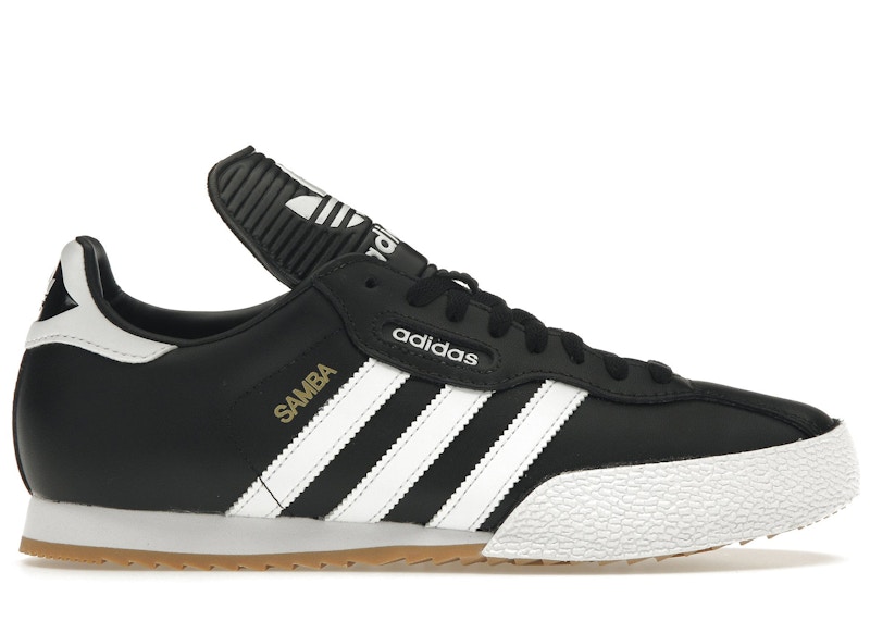 adidas Samba Super Black Footwear White Black Men's - 019099 - US