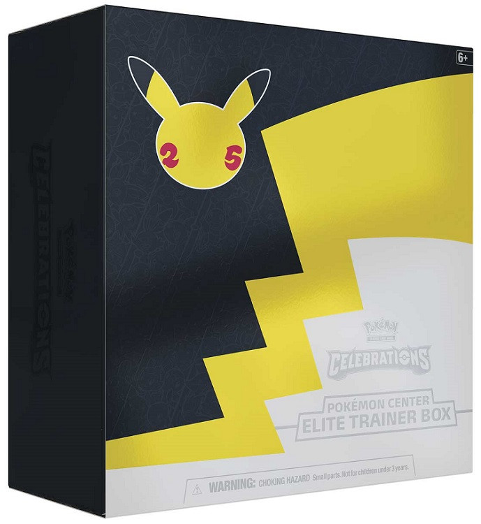 Pokemon TCG: 25th Anniversary Celebrations Pokemon Center Elite