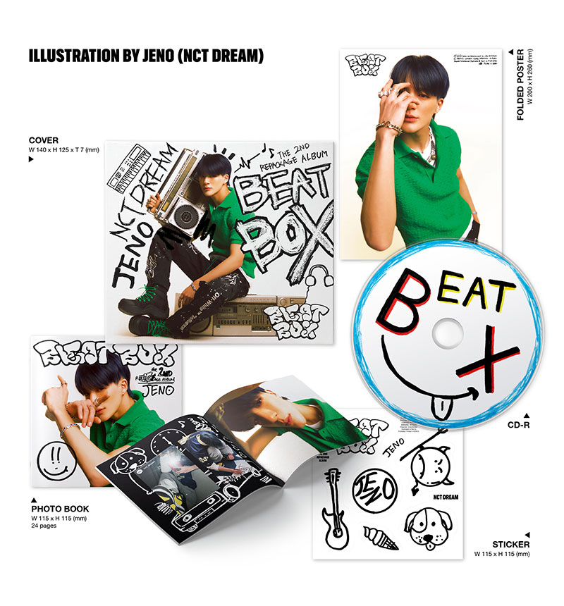 NCT DREAM The 2nd Album Repackage『Beatbox』