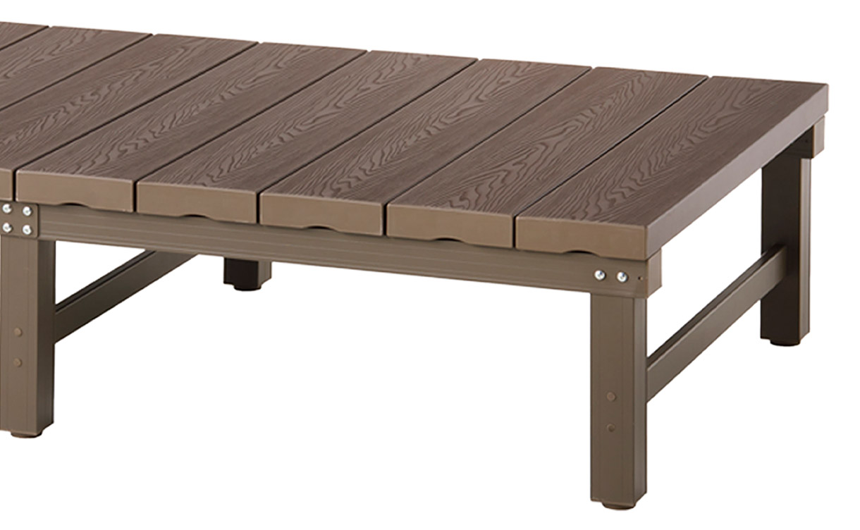 カインズ 人工木アルミデッキ 180cm×90cm | ウッドデッキ・ジョイント