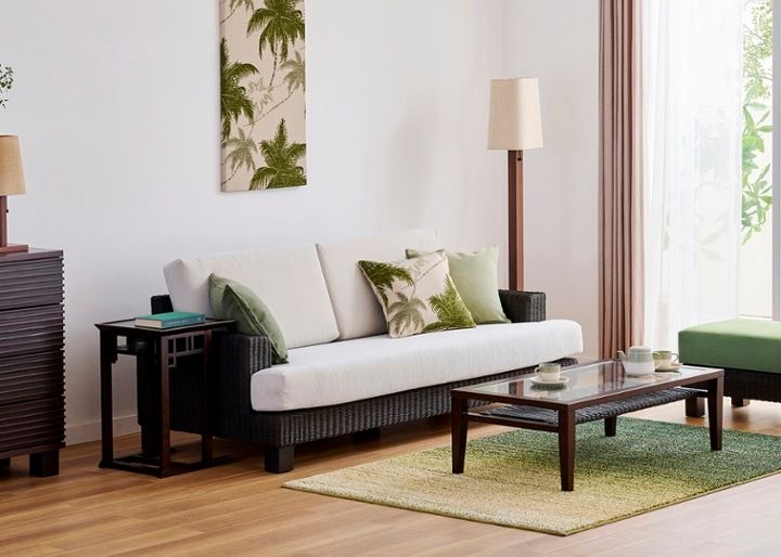 シン・ソファ (ラタン)・1人・2人・3人掛け ～デザイン・座り心地