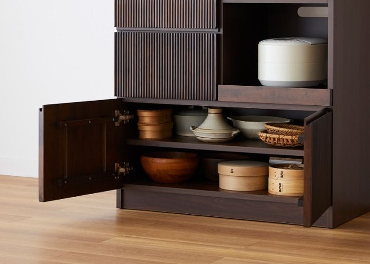 レン・カップ・キッチンボードv02 870 ～食器棚(カップボード
