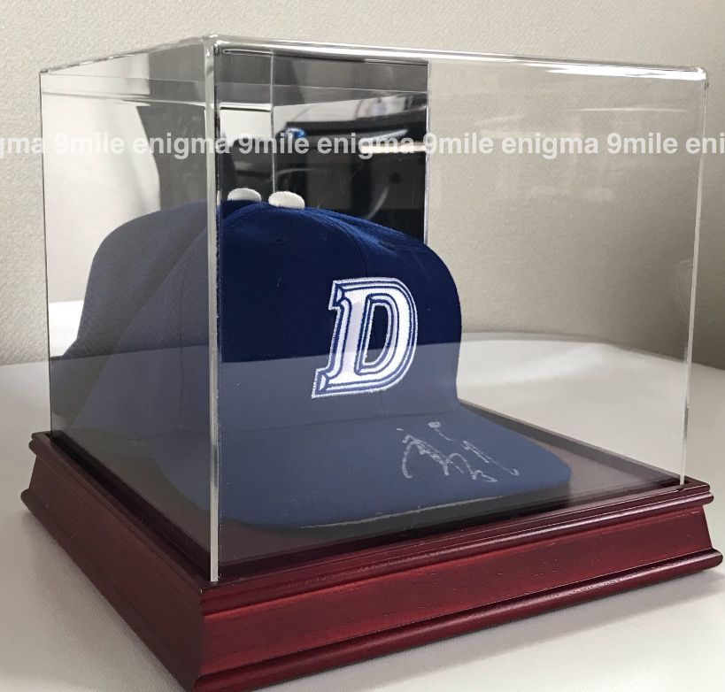 元 中日ドラゴンズ 立浪和義 実使用 直筆サイン入り キャップ 帽子