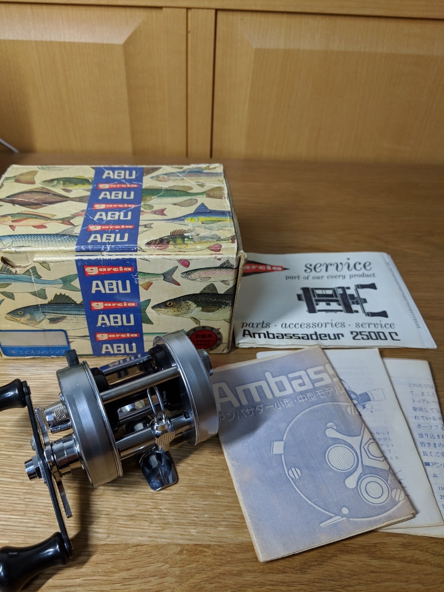 オールド 1982年式 ABU アブ アンバサダー 2500C エビスフィッシングの