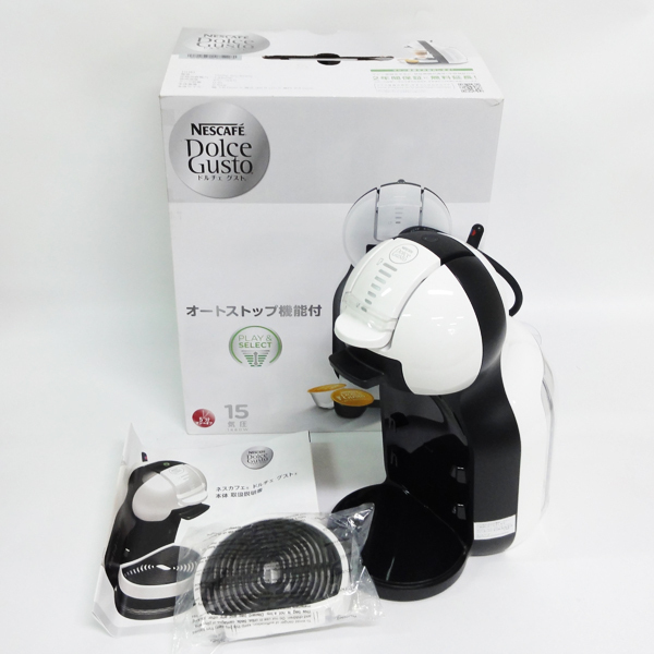 新品】306*ネスカフェ ドルチェグスト ミニミー ブラック＆ホワイト