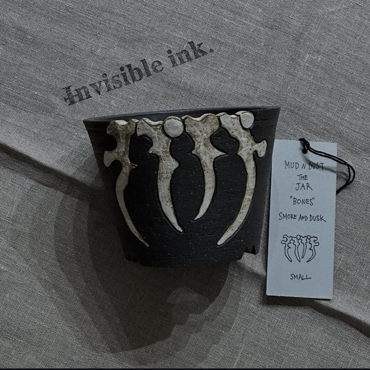 新品】2点セット 伝市鉢 3号 植木鉢 パキポディウム invisible ink Raw