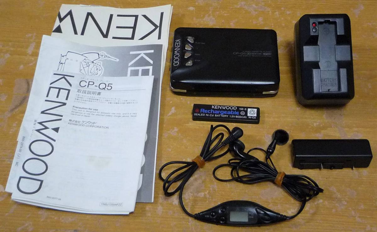 KENWOOD カセットプレーヤー CP-Q5 整備品 【公式通販】