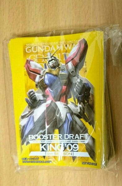 スリーブ ゴッドガンダム 未開封 ♯ガンダムウォーまろん出品 ガンダム