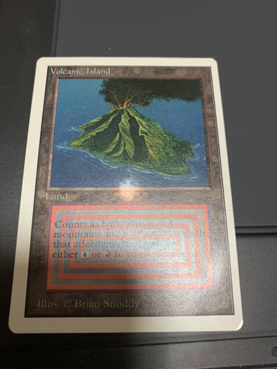 MTG Volcanic Island Volcanic Island 2ED 英語 EN アンリミテッド MTG