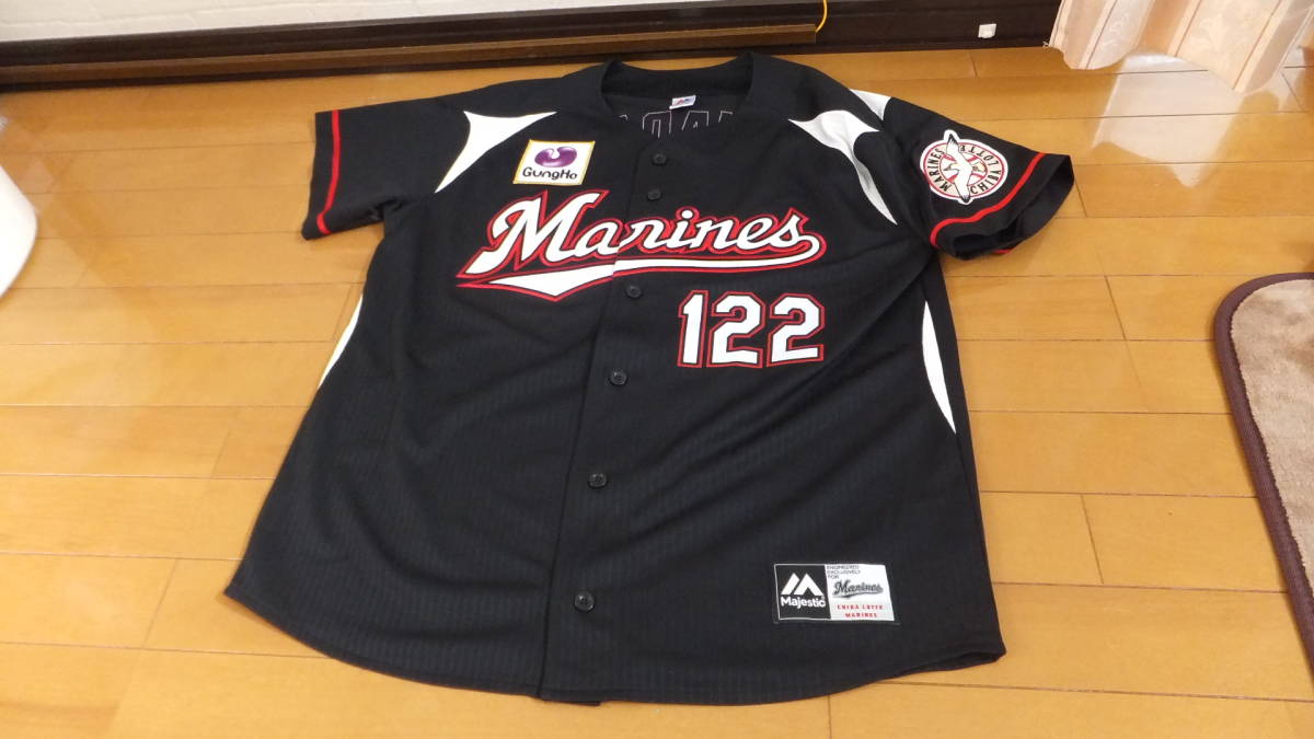 新品】未使用☆千葉ロッテマリーンズ ＃122番 和田 康士朗ユニフォーム