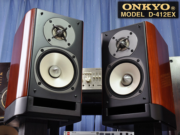 ONKYO スピーカーシステム(2台1組) D-412EX ONKYO D-412EX スピーカー