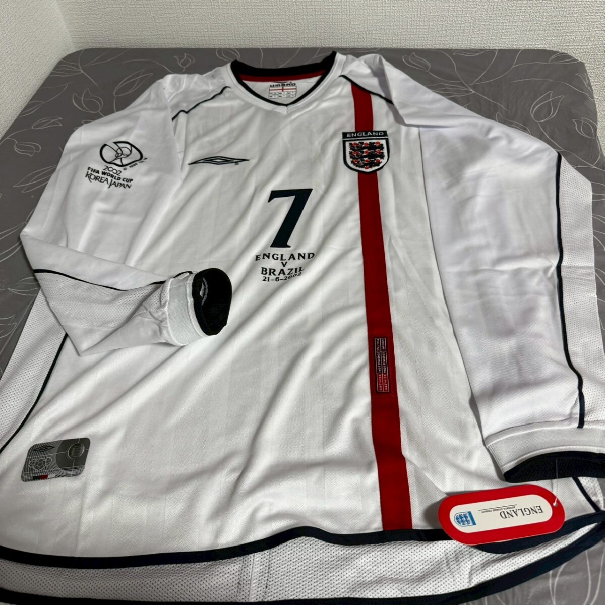 新品】デビッド・ベッカム イングランド代表 直筆サインフォト/写真