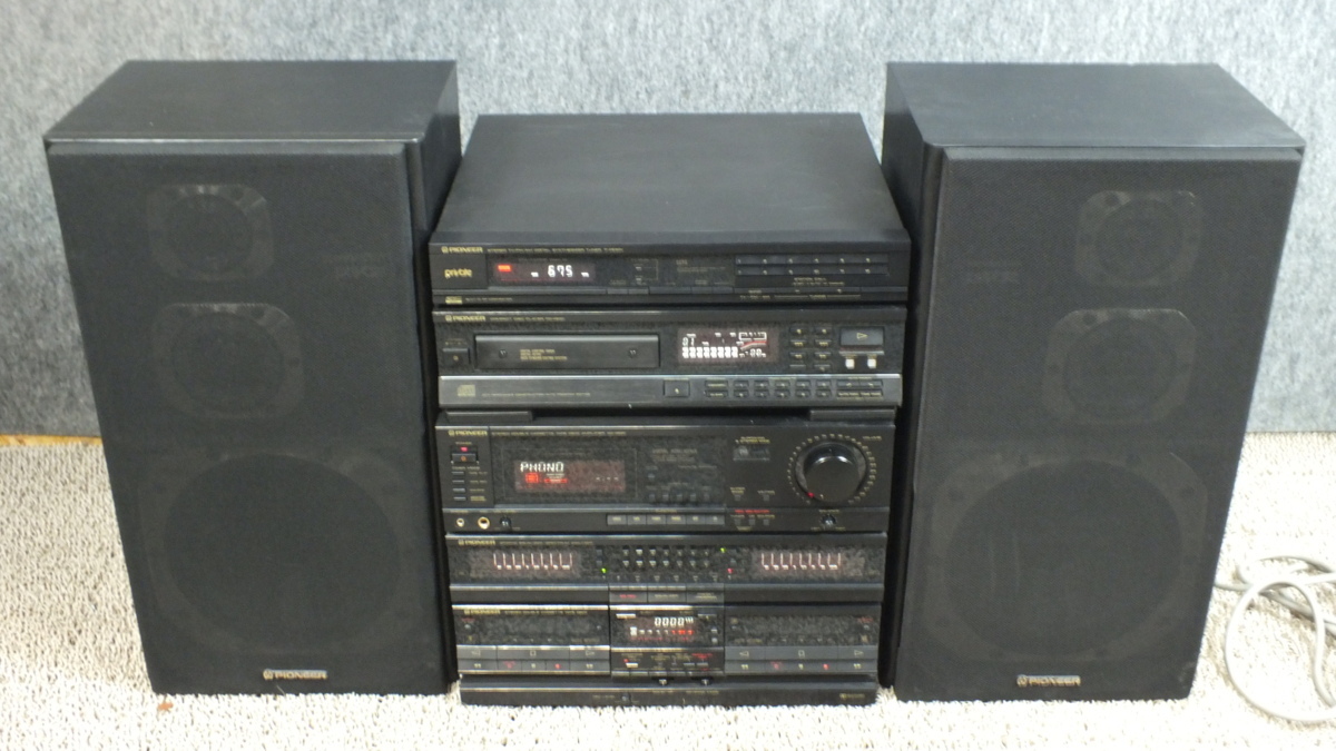 ☆PIONEER☆パイオニア Private CD550 システムコンポ 取説・リモコン