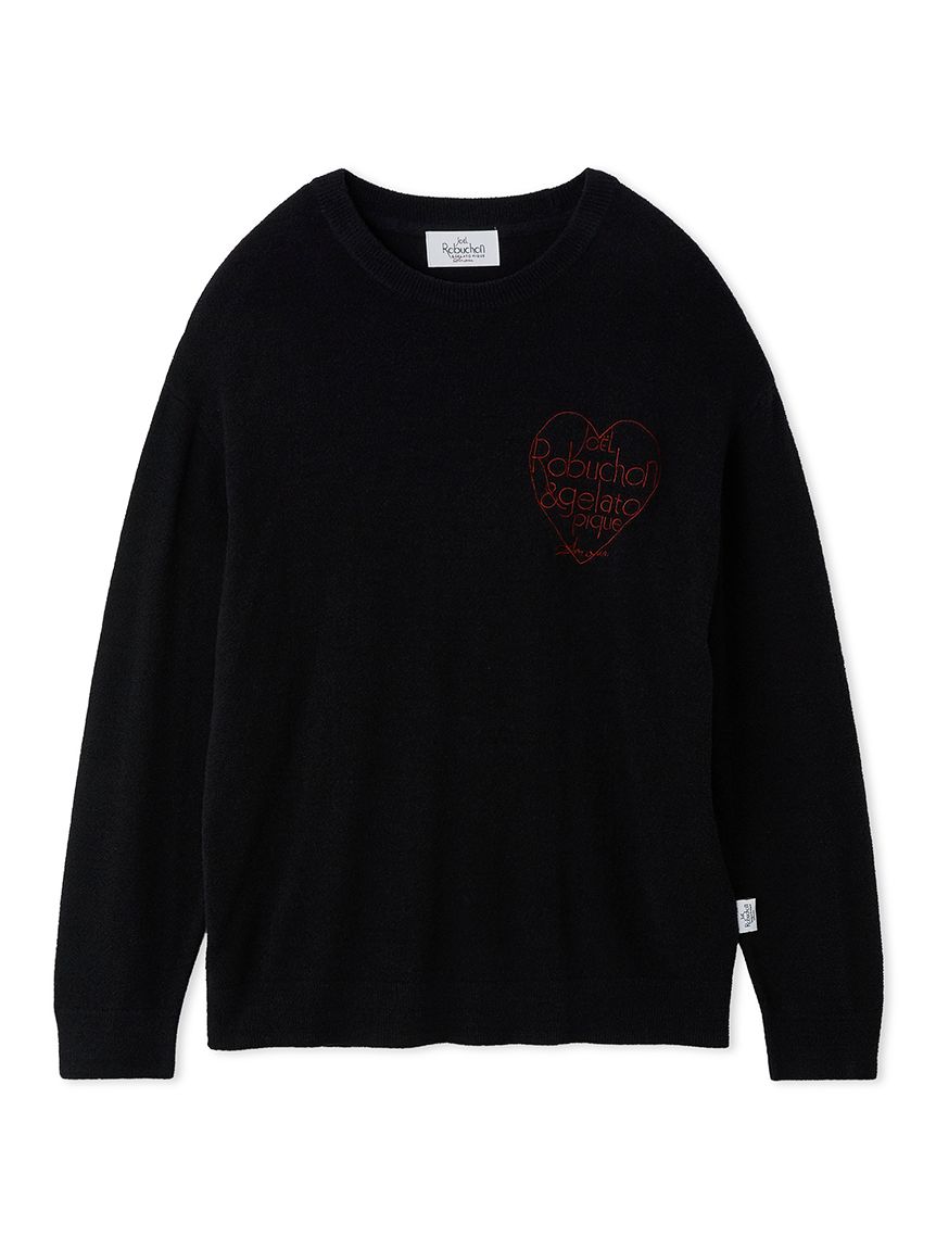 JOEL ROBUCHON】【HOMME】スムーズィーシルクプルオーバー(ニットプル