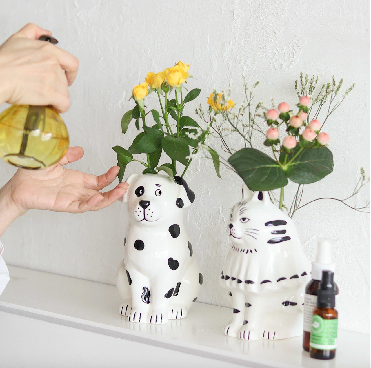 Sceneryvase (シナリーベース) ぽってりとした丸みのあるフォルムの