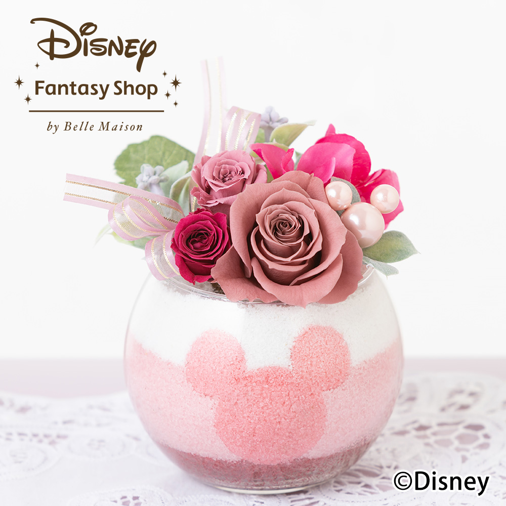 ディズニー プリザーブドフラワー「スイート・マジック～ピーチ