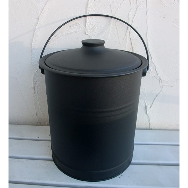 園芸ネット本店｜アラスメタル社製灰取りバケツ小(アッシュコンテナ