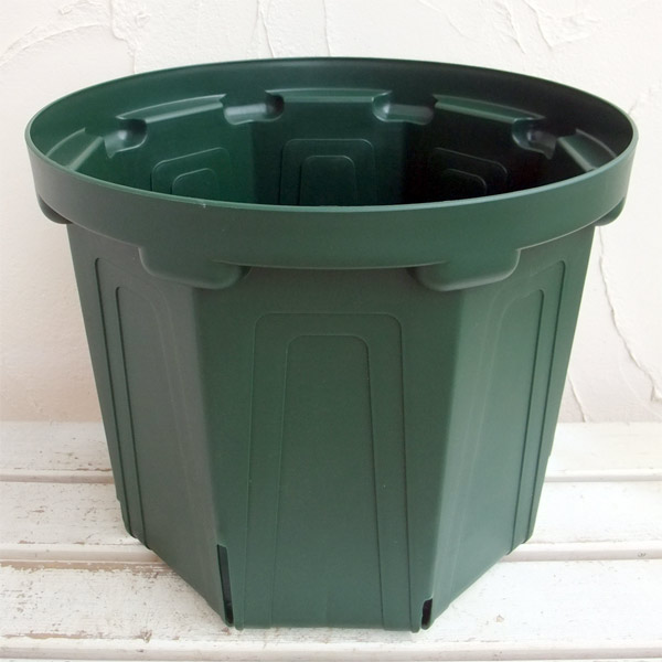 園芸ネット本店｜とんでもないポット：約13号CSM-400（モスグリーン