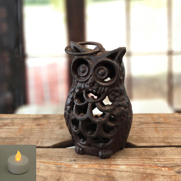 園芸ネット本店｜Fallen Fruits：キャンドルホルダー フクロウ（TT186