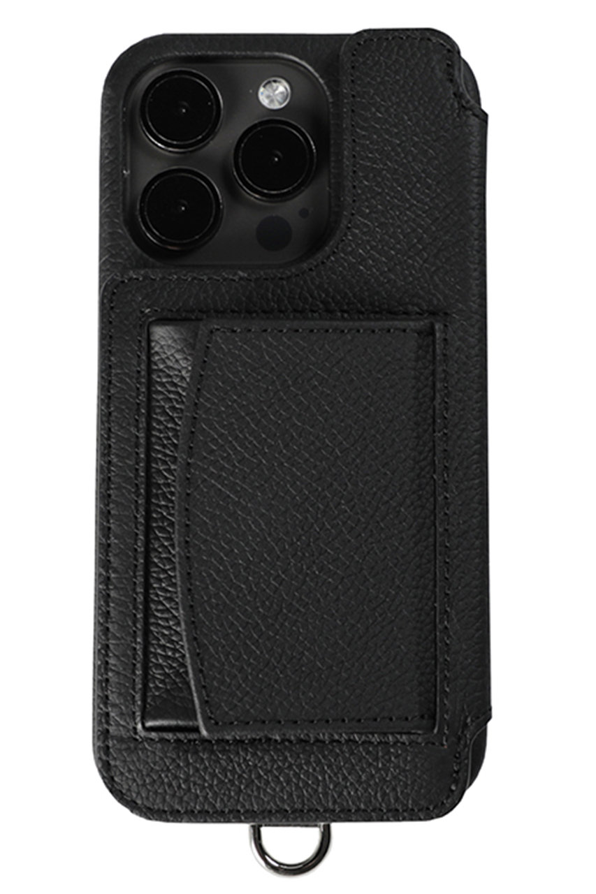 DEMIU(デミュウ)｜iPhone15 POCHE 背面収納スマホケース ストラップ