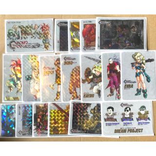 クロノトリガー SFC版 予約特典 特製 プリズムカード 18種類 セット の