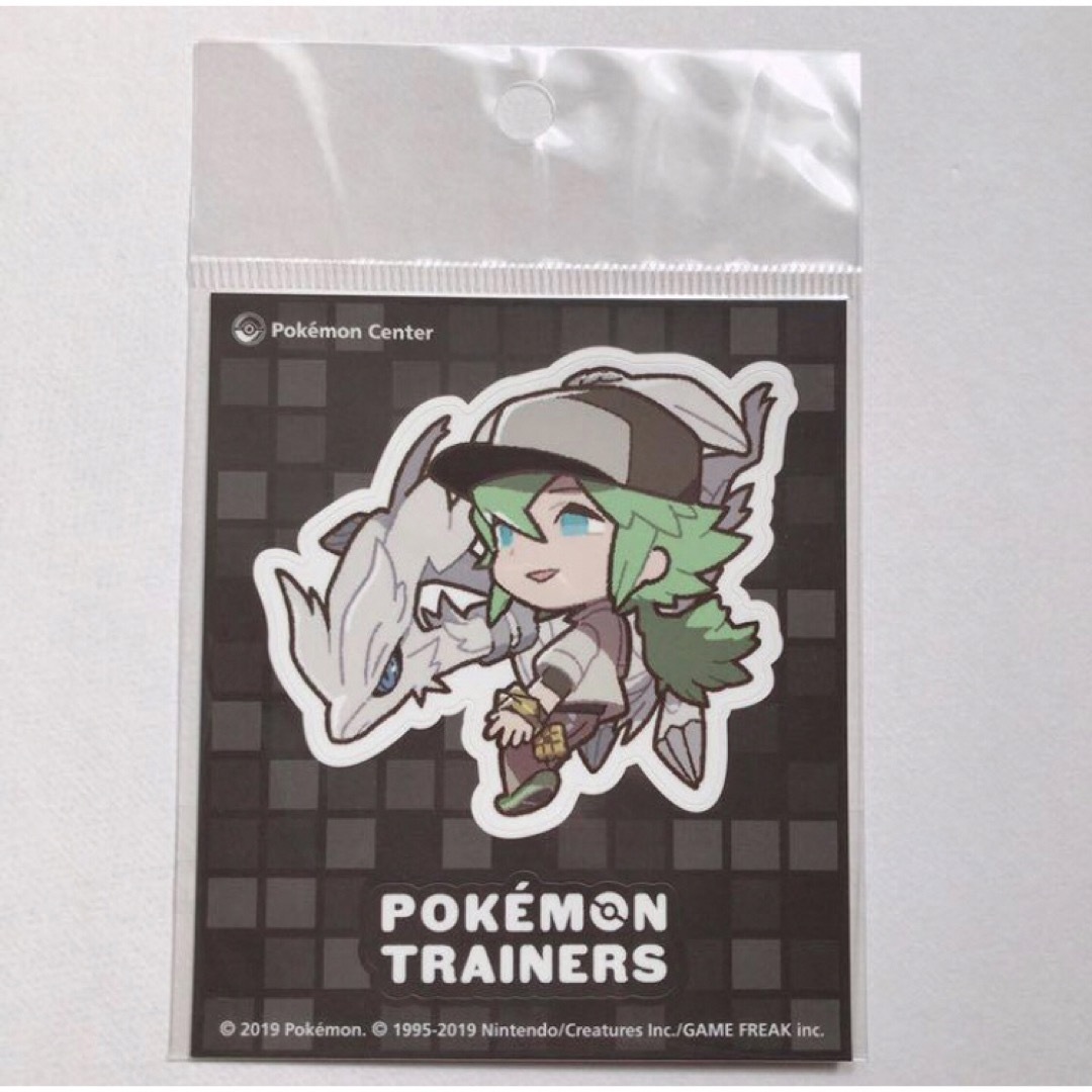 ポケモン N&レシラム アクスタ スリーブ ステッカー セット 未開封の