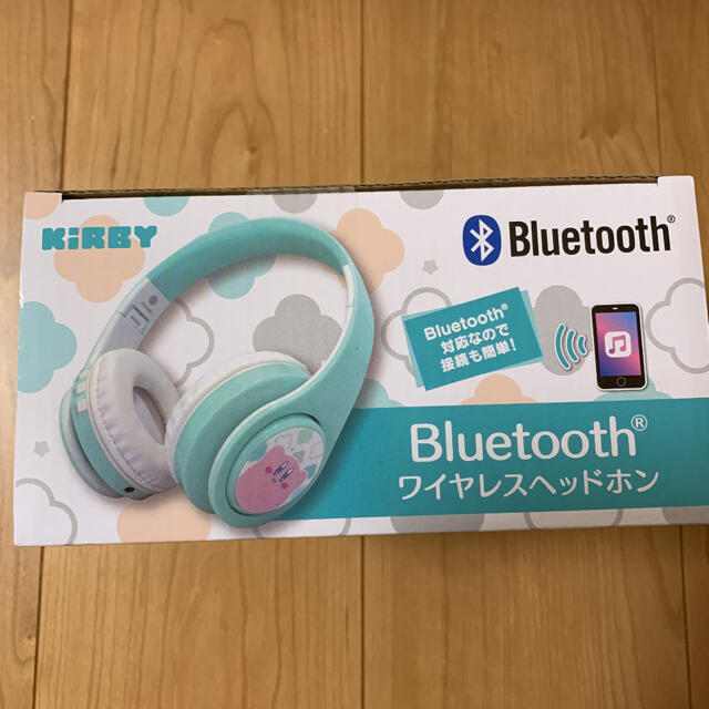 星のカービィBluetoothワイヤレスヘッドホン プライズ限定 非売品の
