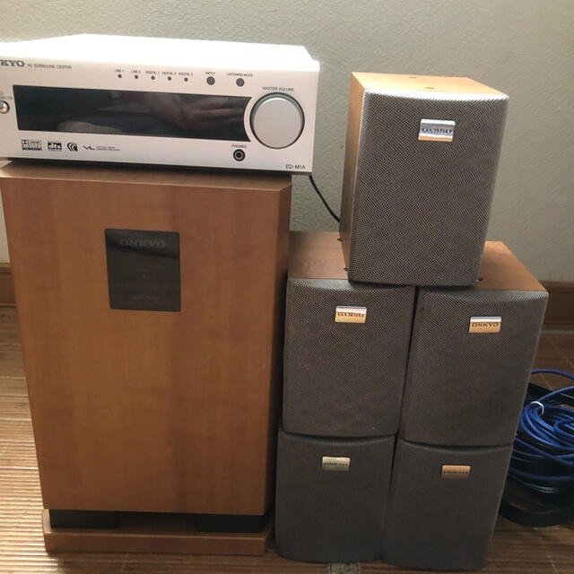 動作確認済】ONKYO ホームシアター ED-M1A SWA-M1A 動作確認済】ONKYO