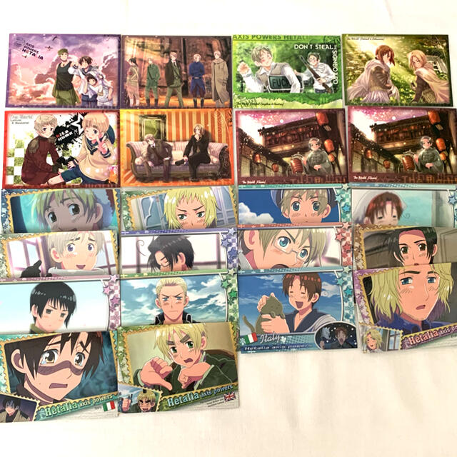 ヘタリア トレーディングカード トレカ ミニファイルの通販 by yuuk's