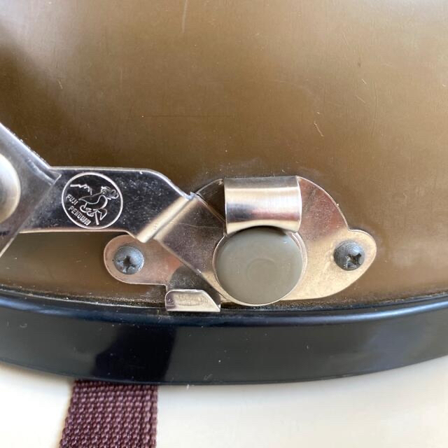 昭和レトロ】KUNOH クノー工業 半ヘルメット フジペンギン刻印有り