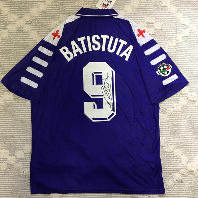 FILA - フィオレンティーナ98-99 Hオーセンティックユニフォーム#9