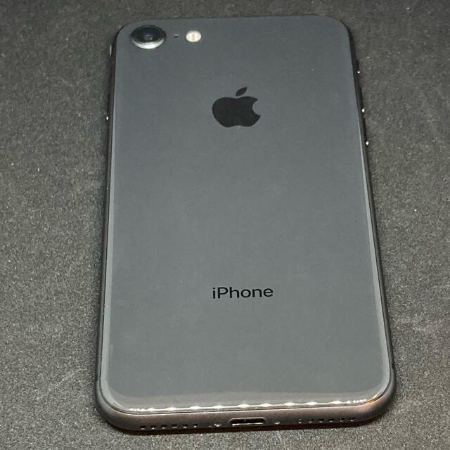 iPhone - iPhone8 64GB スペースグレイ SIMフリー ジャンクの通販 by