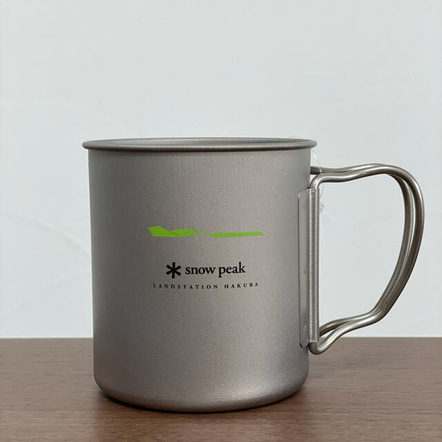 Snow Peak - スノーピーク 白馬限定 チタンシングルマグ 450 HAKUBA の