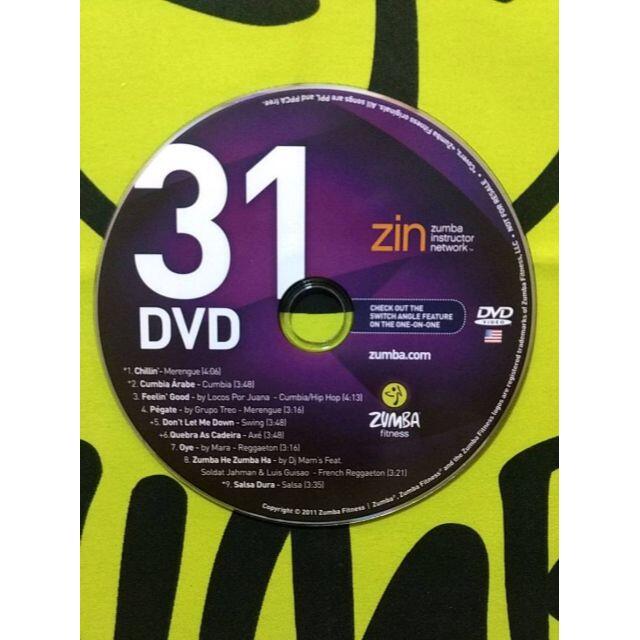 Zumba - 超希少！ ZUMBA ズンバ ZIN31 CD ＆ DVD インストラクター専用