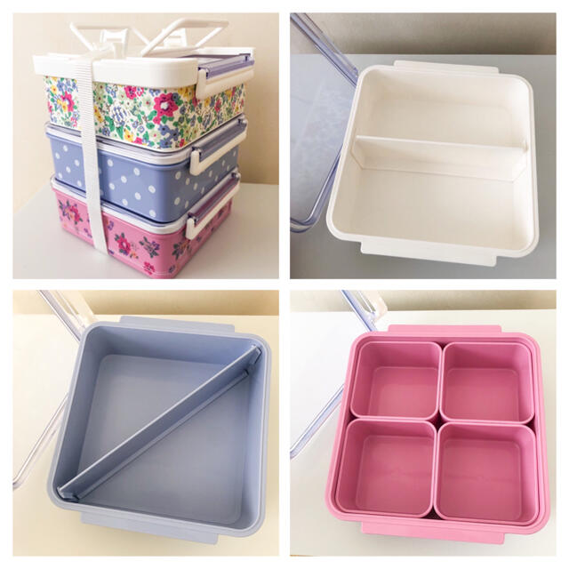 AfternoonTea - アフタヌーンティー 3段ランチボックスの通販 by