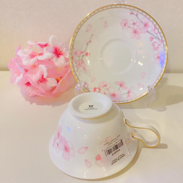 希少/未使用】ウェッジウッド スプリングブロッサム プレート 4枚