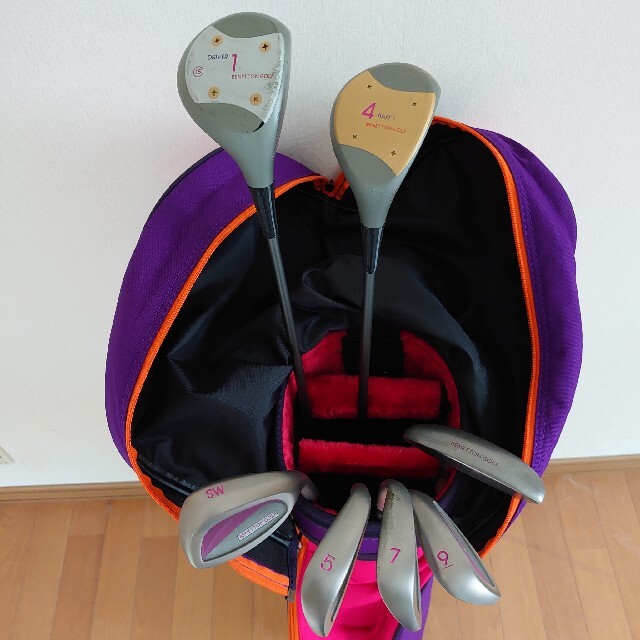 BENETTON - ベネトンレディースゴルフクラブセットの通販 by