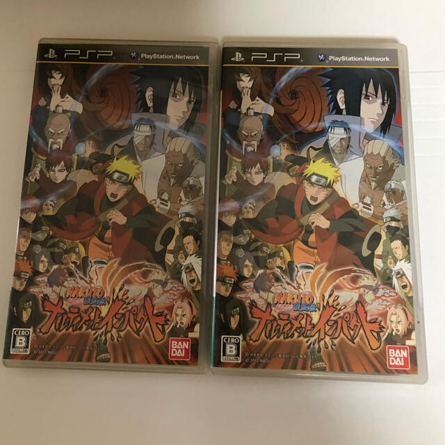 PSP NARUTO疾風伝ナルティメットインパクト 2個セットの通販 by ポン助