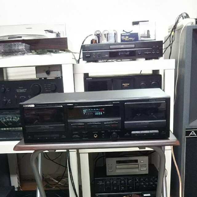 KENWOOD - カセットデッキkenwood KX-w-6050の通販 by イマジン's shop