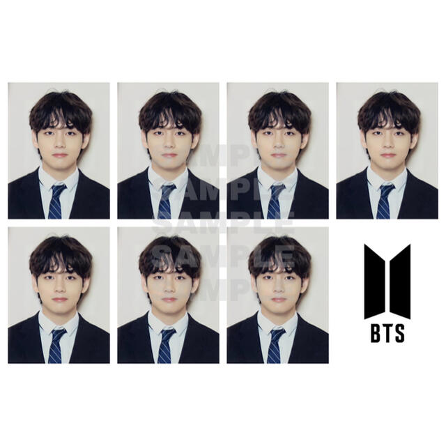 防弾少年団(BTS) - BTS テテ テヒョン V 証明写真 8枚の通販 by DO